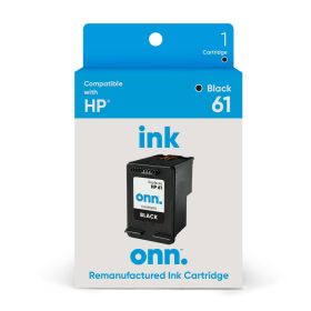 Onn. Onn Ink Reman Hp 61 Black