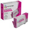 Compatible HP 920XL Set of 4 Inkjet Cartridges: 1 Black CD975AN, Cyan CD972AN, Magenta CD973AN, and Yellow CD974AN with INK INDICATOR CHIPS