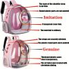 Pet Carrier Backpack, Space Capsule Bubble Cat Backpack Carrier, Waterproof Pet Backpack Outdoor Use